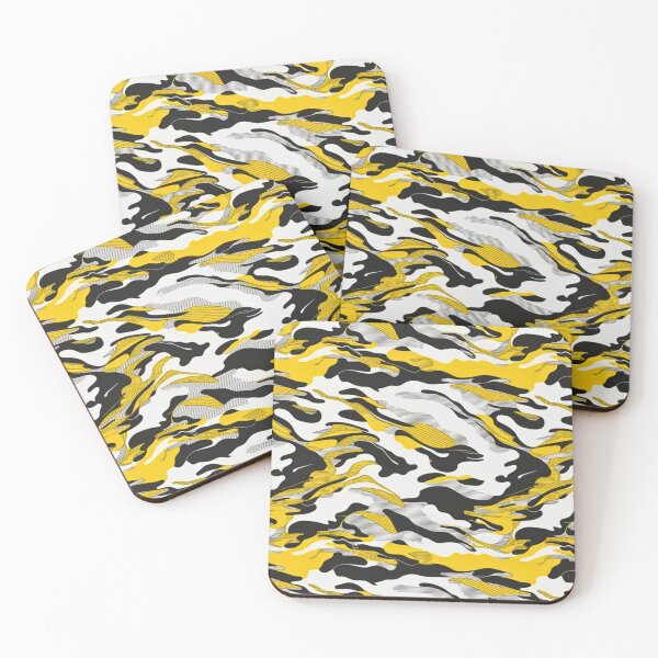 Item preview, Yellow Camo Stripe Camouflage Pattern designed and sold by CamouflageLab.