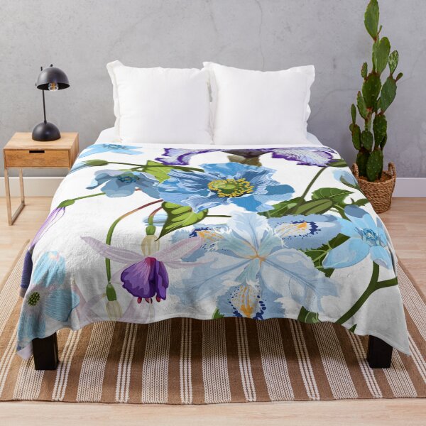 Item preview, Floral seamless pattern with summer and spring plants. designed and sold by MatyKotiv.