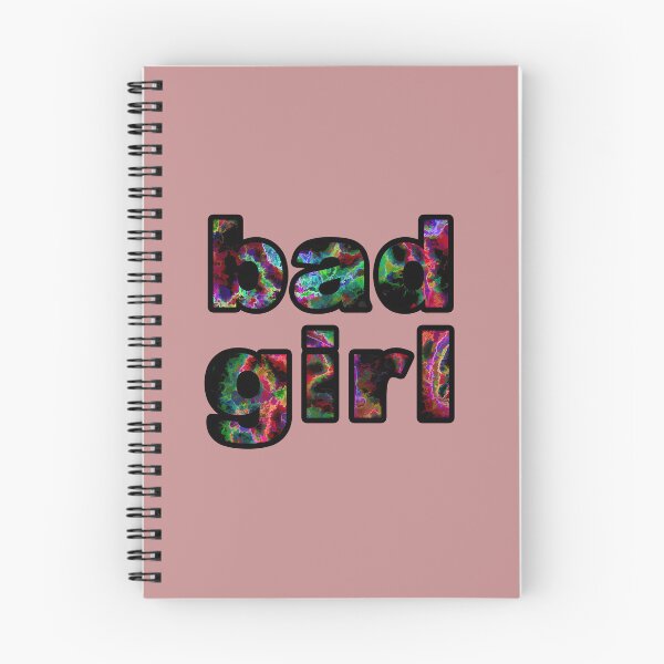 Item preview, bad girl inscription. Text on an abstract background. Word design.  designed and sold by fishwithout.