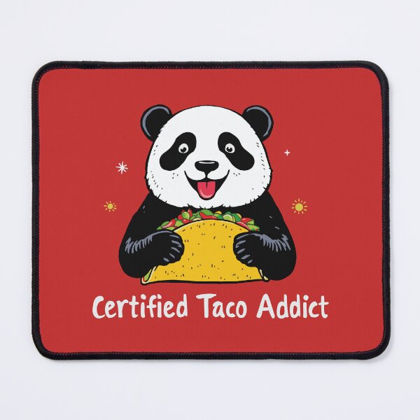 Item preview, Certified Taco Addict designed and sold by pick-o-print.