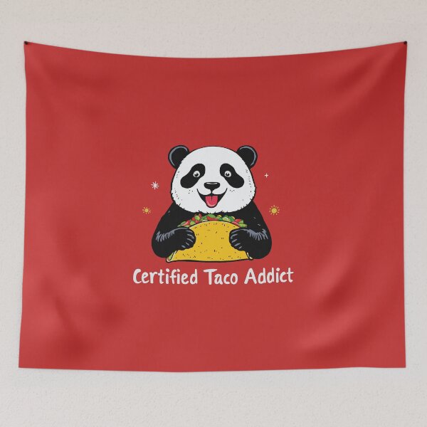 Item preview, Certified Taco Addict designed and sold by pick-o-print.