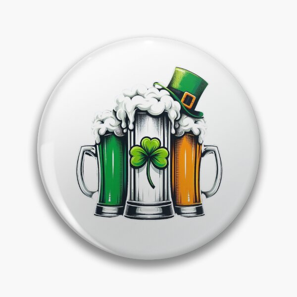 Artikelvorschau, Irische Bierkrüge St. Patrick's Day entworfen und verkauft von Berkako.