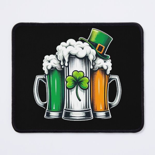 Artikelvorschau, Irische Bierkrüge St. Patrick's Day entworfen und verkauft von Berkako.