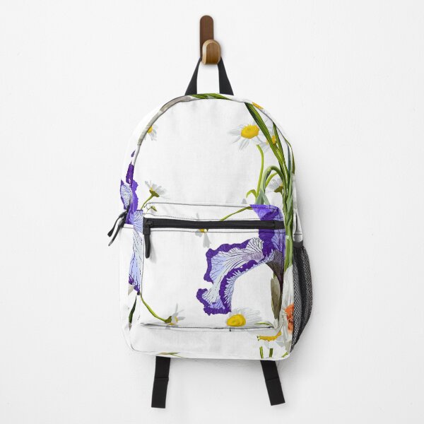 Item preview, Spring flowers. Narcissus, Iris, lily of the valley, may-lily, Seamless pattern, background. designed and sold by MatyKotiv.