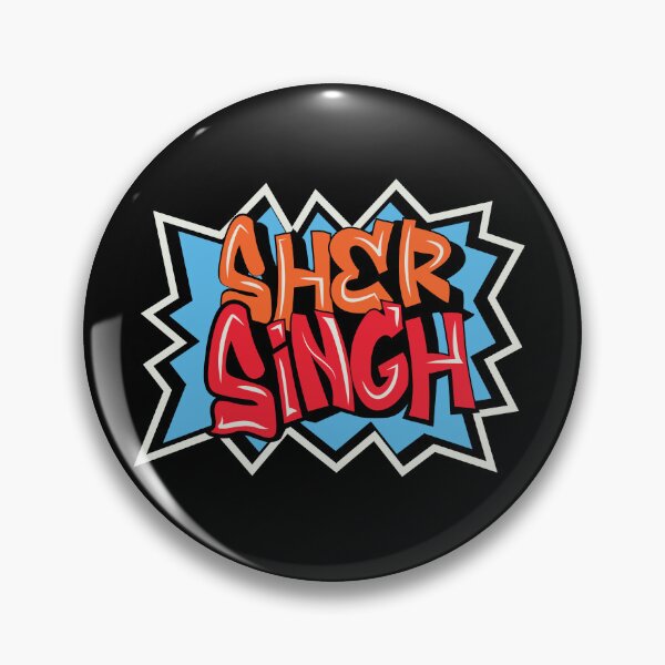 Item preview, Sher/Singh in Pop Art Style designed and sold by mindikr.