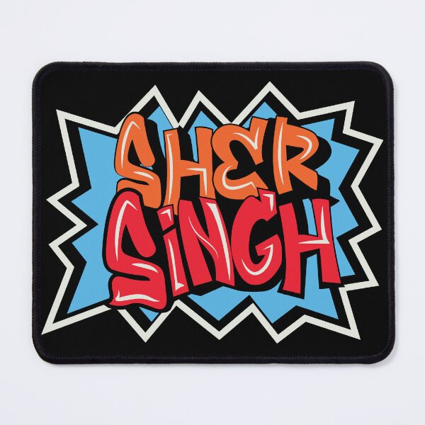 Item preview, Sher/Singh in Pop Art Style designed and sold by mindikr.