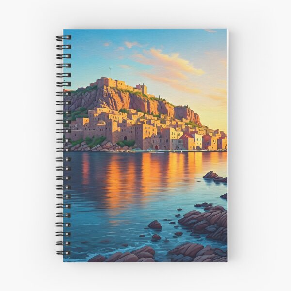 Item preview, Monemvasia, Greece: Sunset on the Medieval Island designed and sold by LSVart.