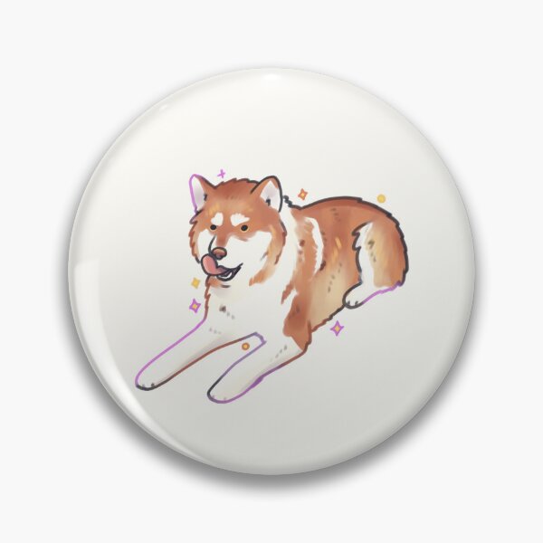 Item preview, Red Alaskan Malamute  designed and sold by Mayarartsy.