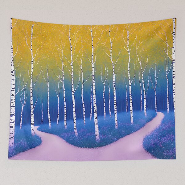 Item preview, A Fork in Time – A Woodland Landscape designed and sold by Artekinium.