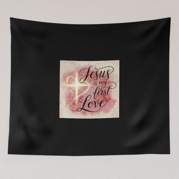 Item preview, Christian Faith apparel. Jesus Is My First Love. designed and sold by Cjhub.