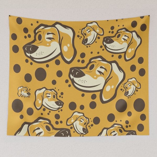 Item preview, Vintage dog illustration designed and sold by marioworks.