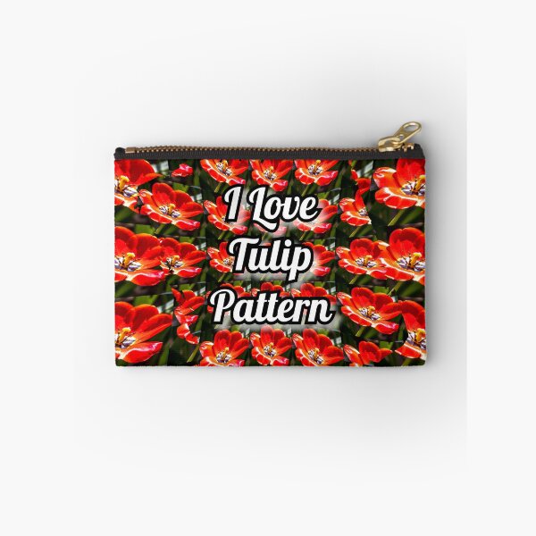 Item preview, Red Tulips Pattern designed and sold by Patternflower.