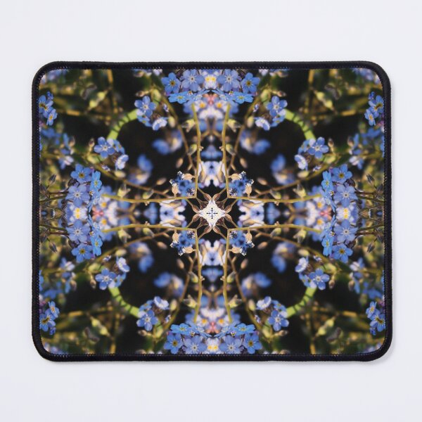 Item preview, Blue Flower Forget Me Nots in the spring garden designed and sold by Stabrowska Designs.