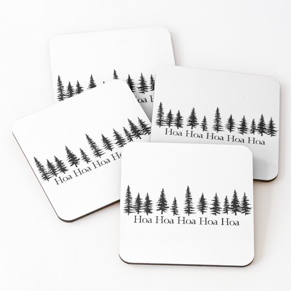 Item preview, Hoa Hoa Hoa Hoa Hoa Trees black designed and sold by Oddoty.