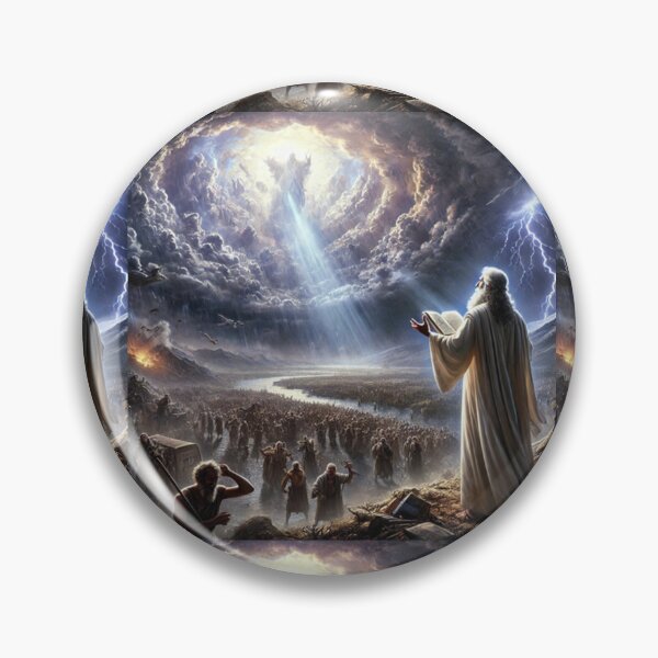 Item preview, "The Earth is Filled with Violence" – The Decree of Judgment Verse: Genesis 6:13 (KJV) designed and sold by Meta2Physical.