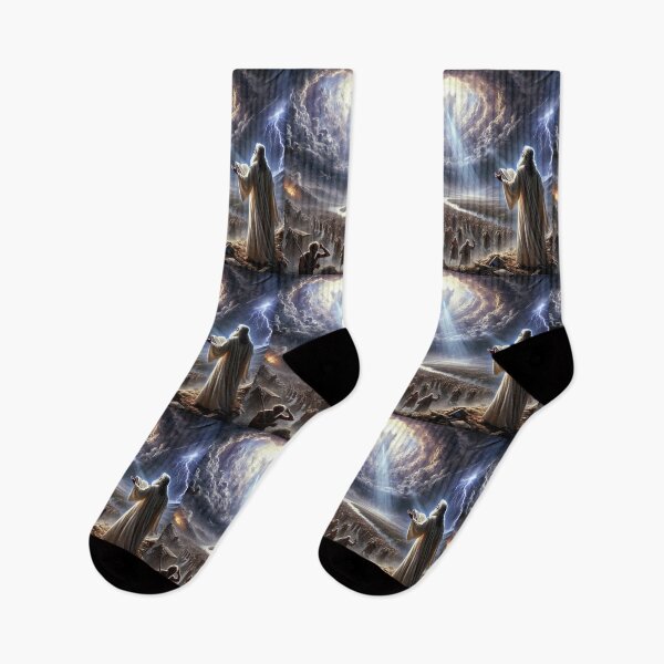 Item preview, "The Earth is Filled with Violence" – The Decree of Judgment Verse: Genesis 6:13 (KJV) designed and sold by Meta2Physical.