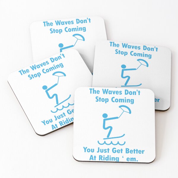 Item preview, Ride Life's Waves Embrace Resilience and Continuous Growth designed and sold by FlyShop1.