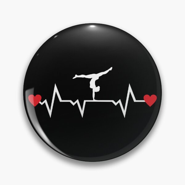 Item preview, Kopie von Gymnastics Heartbeat ECG designed and sold by claudiasartwork.