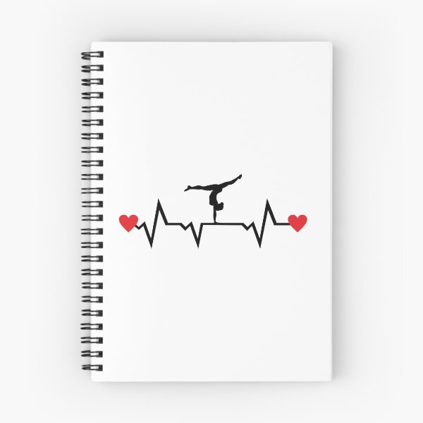Item preview, Gymnastics Heartbeat ECG designed and sold by claudiasartwork.