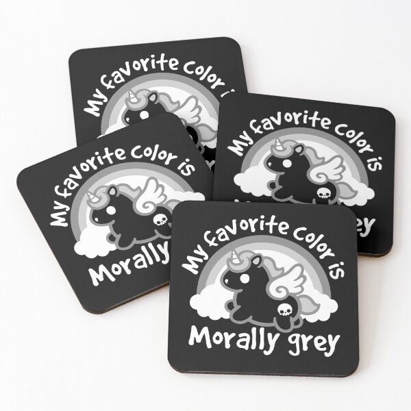 Item preview, Morally grey unicorn designed and sold by NemiMakeit.