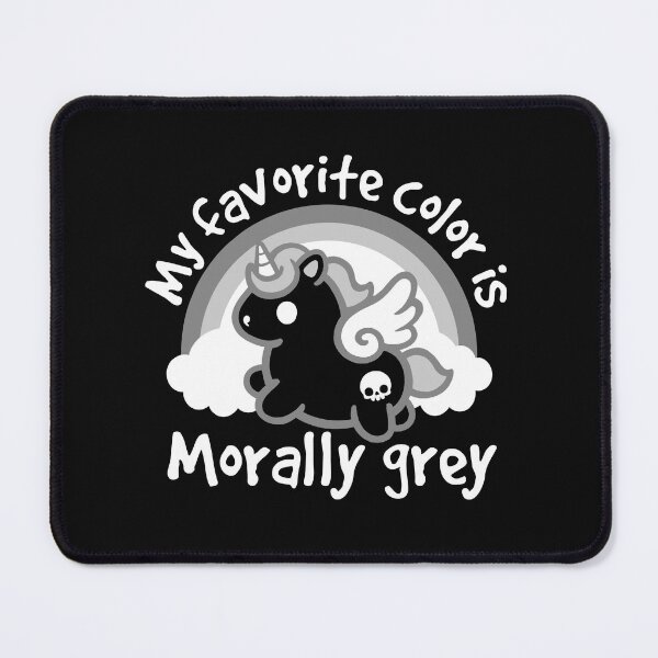 Item preview, Morally grey unicorn designed and sold by NemiMakeit.