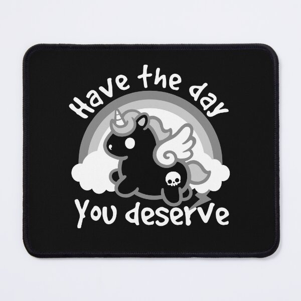 Item preview, Have the day you deserve bad unicorn designed and sold by NemiMakeit.