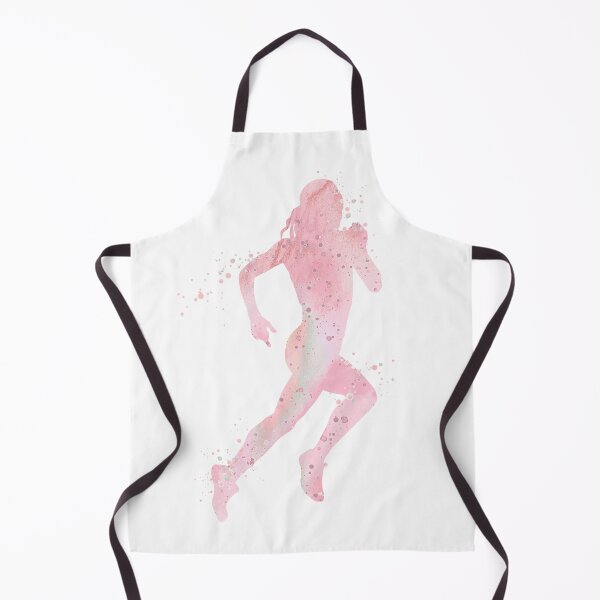 Item preview, Girl Runner Art Watercolor Gift designed and sold by LotusGifts.