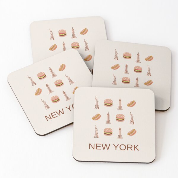 Item preview, New York Retro Boho Art – Terracotta Tones & Modern Decor designed and sold by Magic Love Art Print.