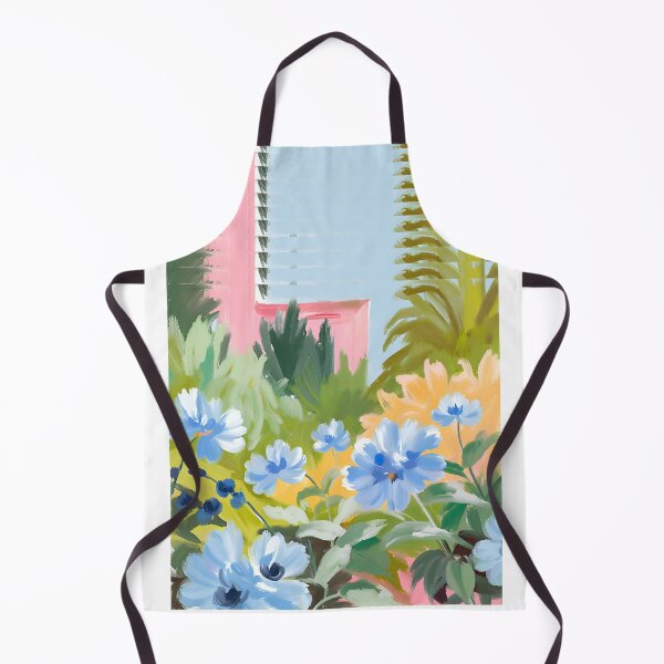 Item preview, Stacked Abstract Blue Flowers designed and sold by elizabethdancer.