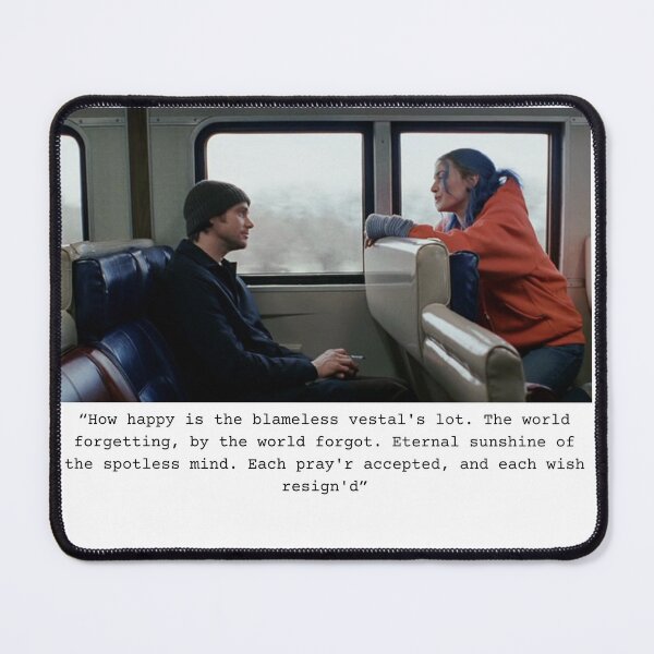 Item preview, 'Eternal Sunshine of the Spotless Mind' (2004 dir. Michel Gondry) Still + Quote 2 designed and sold by Cinephile Designs.