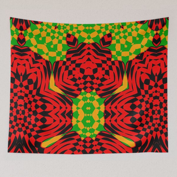 Item preview, VICTOR VASARELY VARIABLE GEOMETRY CHECKERBOARD ART ANIMAL ABSTRACT PAINTING ##5 designed and sold by Ralek.