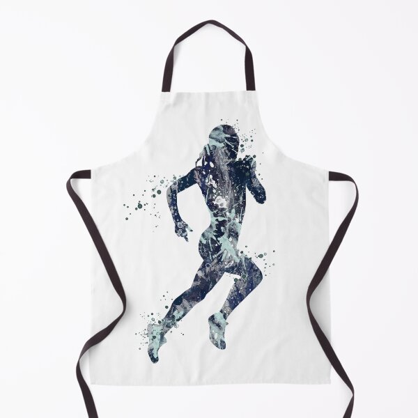 Item preview, Girl Running Art Watercolor Print Girls Room Decor designed and sold by LotusGifts.