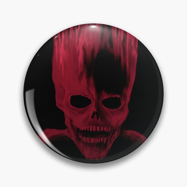 Item preview, Red skull designed and sold by pawelkinart.