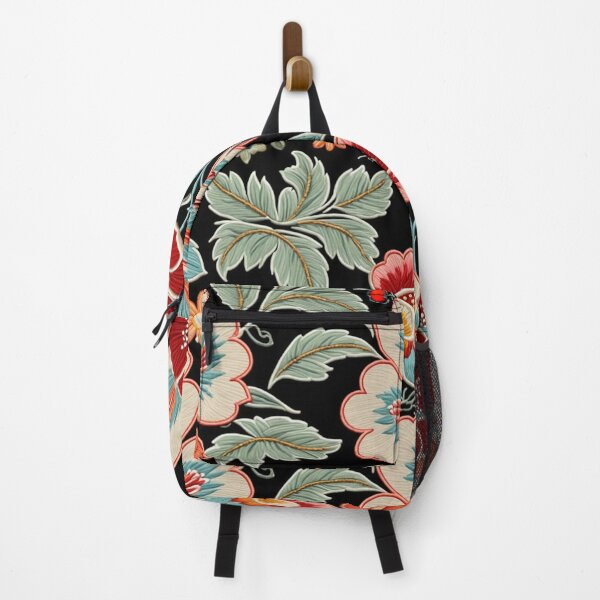 Item preview, Fantasy flowers in retro, vintage, jacobean embroidery style designed and sold by Giuseppe Cammino.