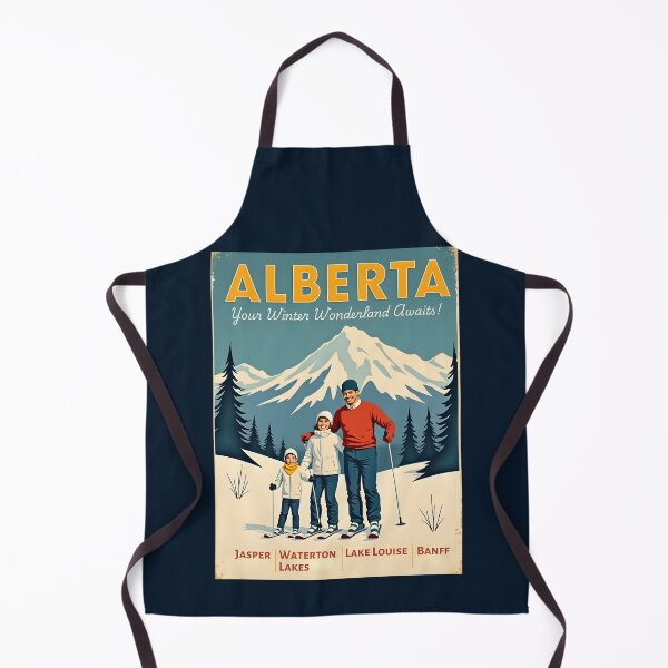Item preview, A Vintage Travel Illustration of Alberta - Canada designed and sold by GoodOldVintage.