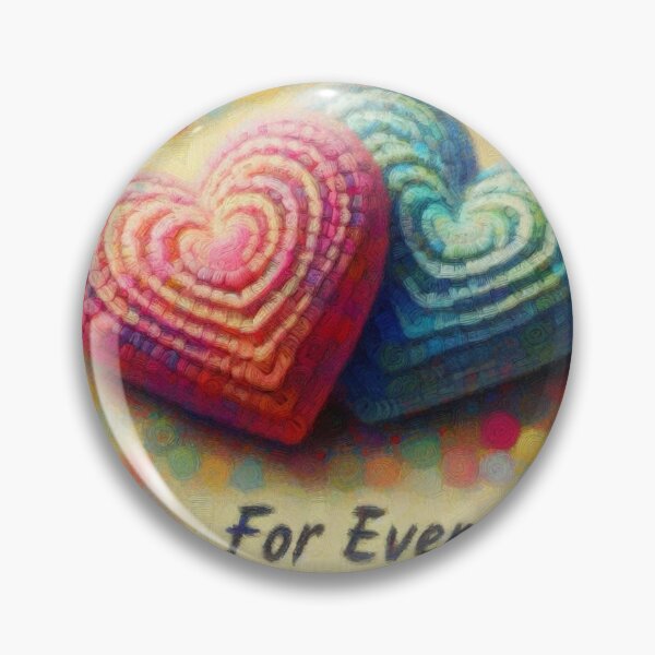 Item preview, heart crocheted & ForeverLove designed and sold by TopSprint.