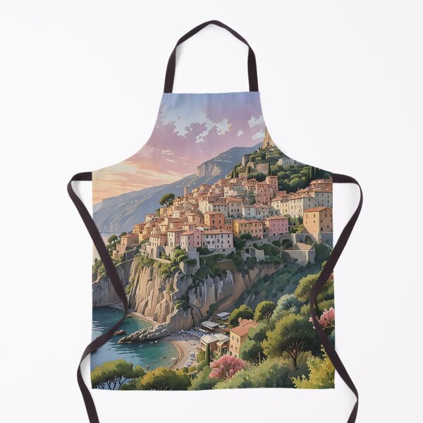 Artikelvorschau, Montepertuso, Italien: Sonnenuntergang über der Amalfiküste entworfen und verkauft von LSVart.