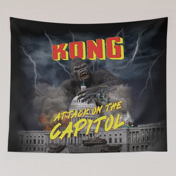 Item preview, KONG: Attack on the Capitol designed and sold by PapaSquatch.
