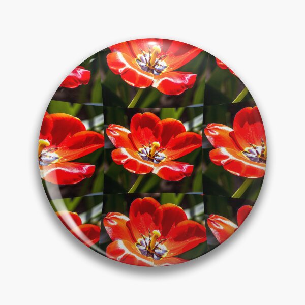 Item preview, Red Tulips Pattern designed and sold by Patternflower.
