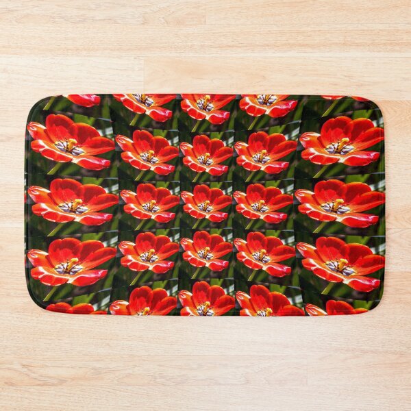 Item preview, Red Tulips Pattern designed and sold by Patternflower.