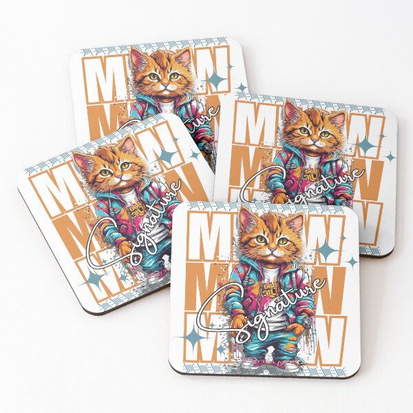 Item preview, Meow Cat T-Shirts for Unisex Modern Design  designed and sold by MonaraStudio.