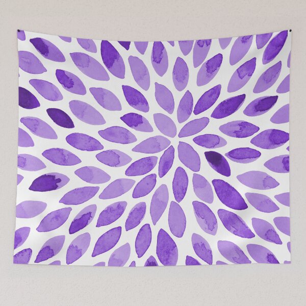 Item preview, Watercolor brush strokes - ultra violet designed and sold by wackapacka.