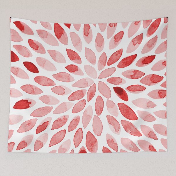 Item preview, Watercolor brush strokes - red designed and sold by wackapacka.