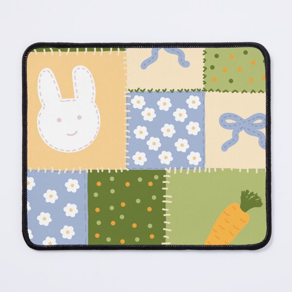 Item preview, Background of fabric scraps with Easter drawings. designed and sold by Cartoon Spain.