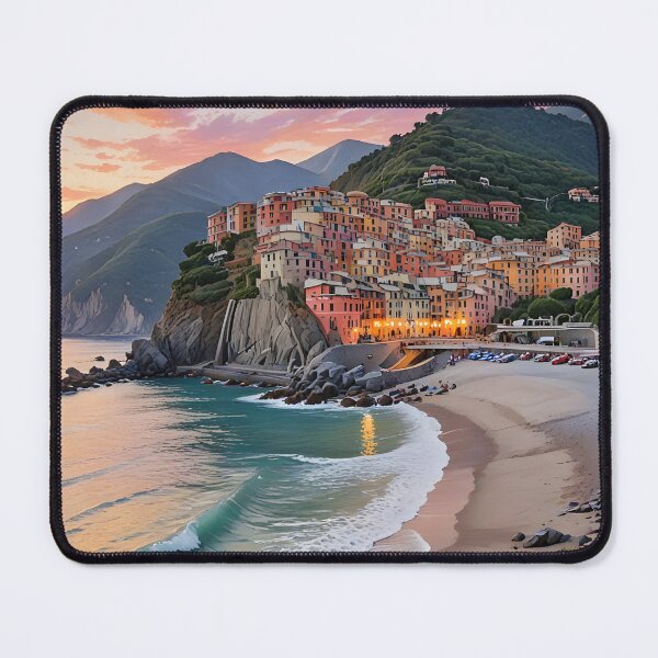 Item preview, Monterosso al Mare: Sunset Serenity in Cinque Terre designed and sold by LSVart.