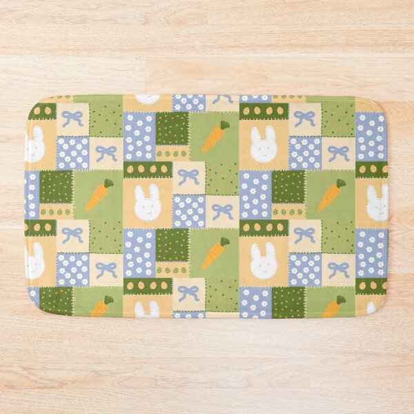 Item preview, Background of fabric scraps with Easter drawings. designed and sold by Cartoon Spain.