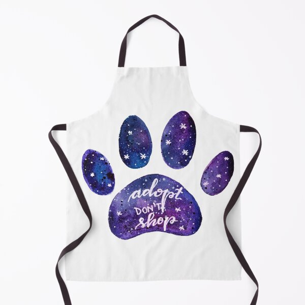 Item preview, Adopt don't shop galaxy paw - purple designed and sold by wackapacka.