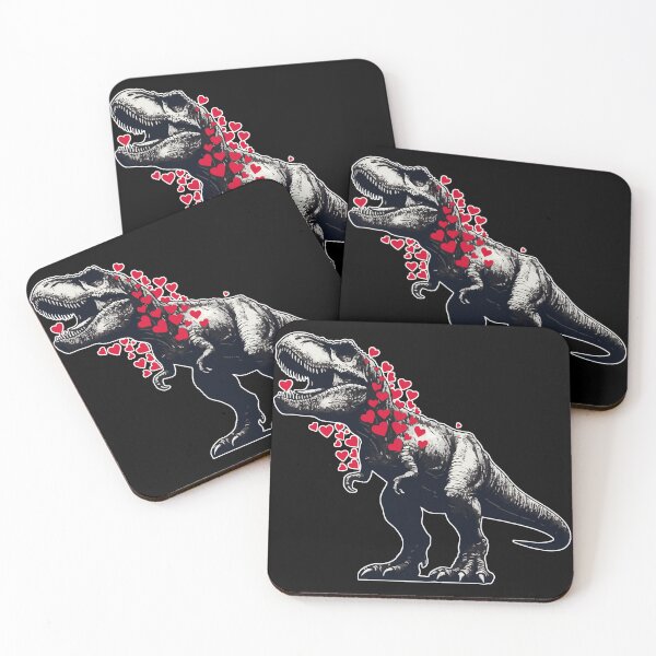 Item preview, Tyrannosaurus Dinosaur Valentnines Day designed and sold by TomFrontierArt.