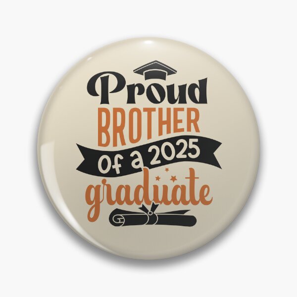 Item preview, Proud Brother Of A 2025 Graduate Family Member Graduation designed and sold by eclecTEEq.
