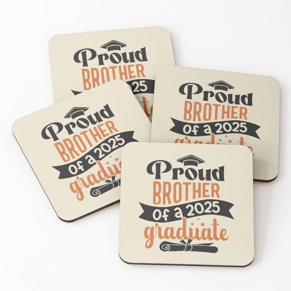 Item preview, Proud Brother Of A 2025 Graduate Family Member Graduation designed and sold by eclecTEEq.